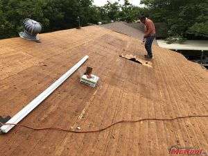 Workers Providing Residential Roof Services